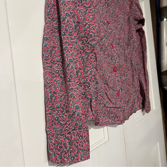 INES DE LA FRESSANGE X UNIQLO FLORAL TOP BUTTON SIZE SMALL - Picture 3 of 4